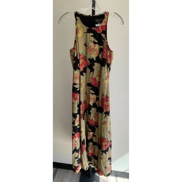 formal banana republic dresses Black Short Sleeves Sequinned Fit and Flare Maxi Dress for Women main image 1